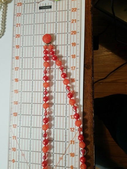 Vintage Made In Hong Kong Demi Parure Double Stranded Neckace And Earrings - Picture 8 of 10